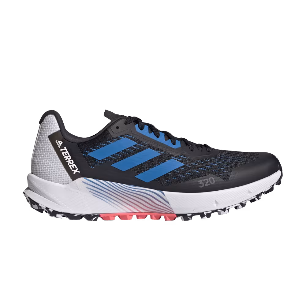 Adidas Terrex Agravic Flow 2 Black Blue Rush Turbo