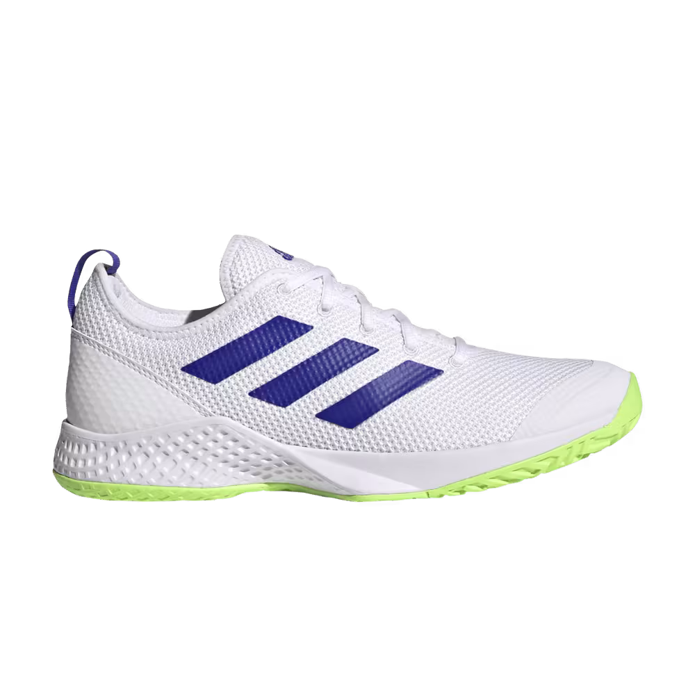 Adidas Court Control White Signal Green