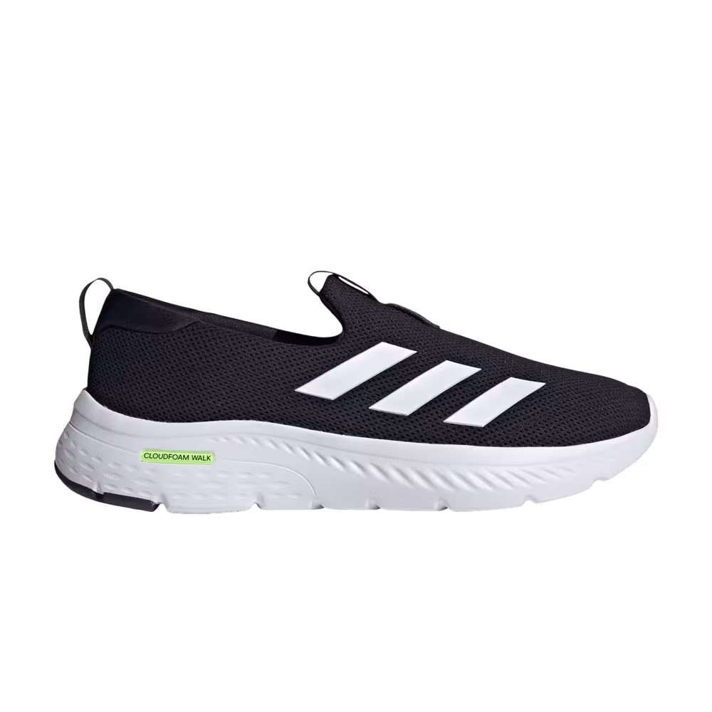 adidas Cloudfoam Move Lounger Core Black Cloud White Hi-Res Yellow