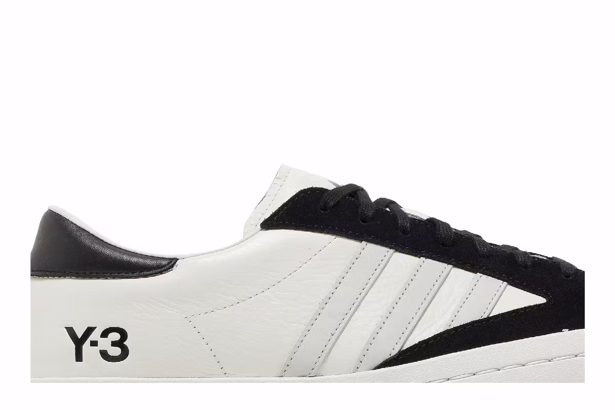 adidas Y-3 Yohji Star White Black, view 3