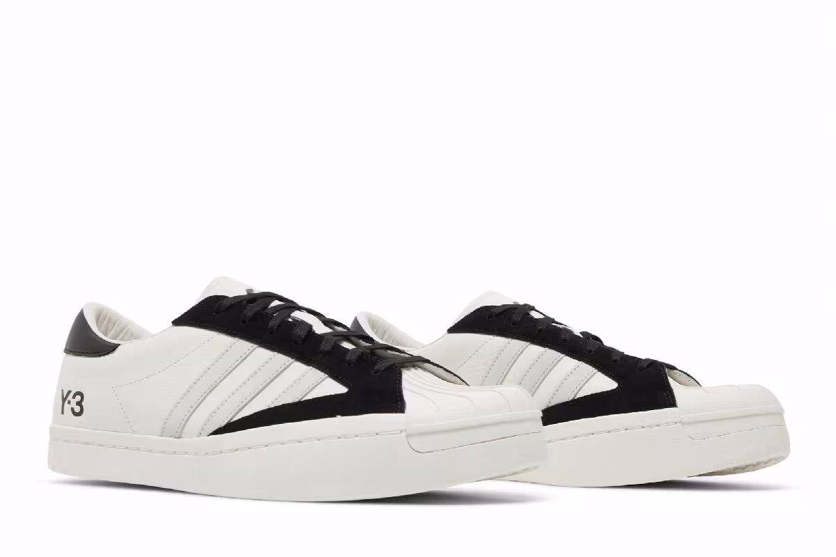 adidas Y-3 Yohji Star White Black, view 9