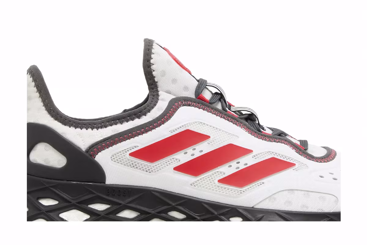 adidas Web Boost White Red Carbon, view 3