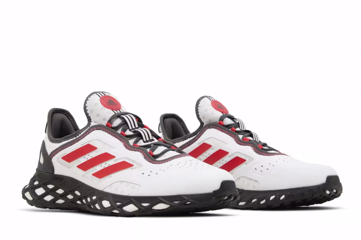 adidas Web Boost White Red Carbon, view 9