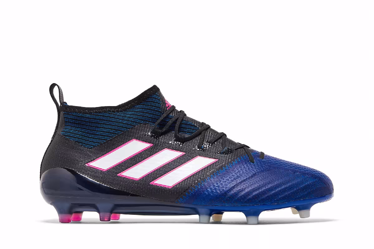 Adidas Ace 17.1 Primeknit FG Black Blue, view 2