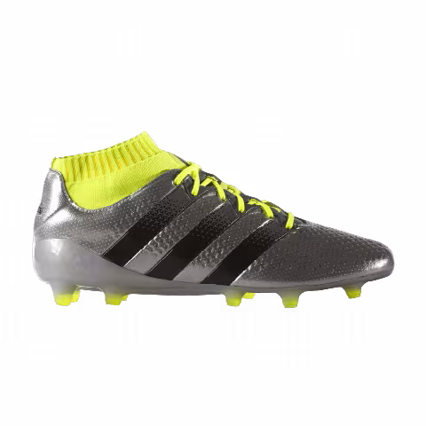 Adidas Ace 16.1 Primeknit FG 'Silver Metallic Sonic Yellow'