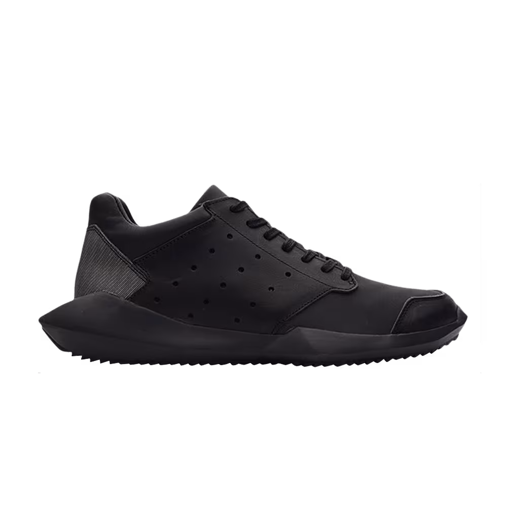 Rick Owens x adidas Tech Runner Triple Black