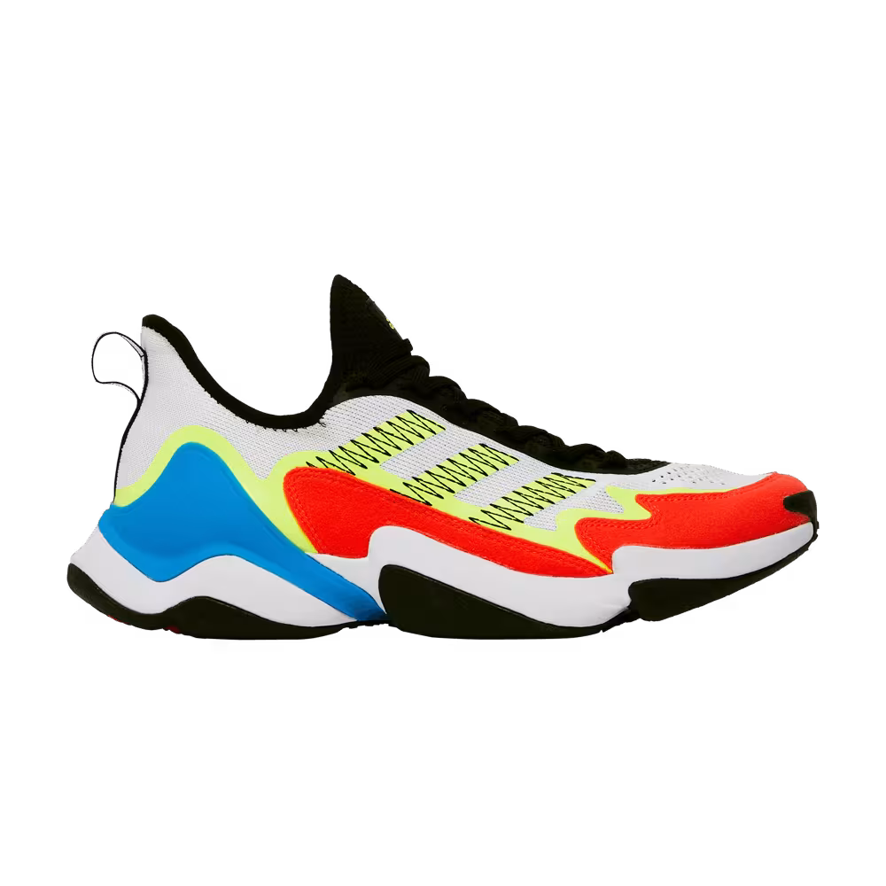 Adidas Impact FLX White Team Solar Yellow
