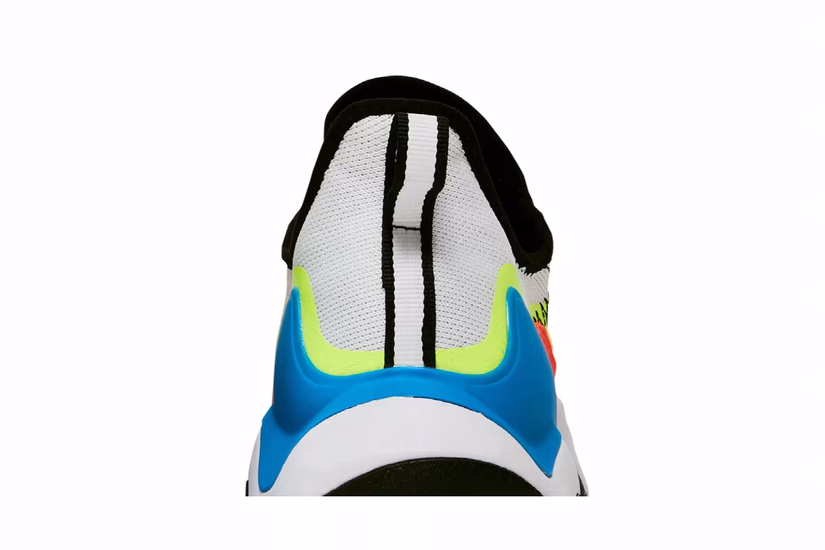 Adidas Impact FLX White Team Solar Yellow, view 8