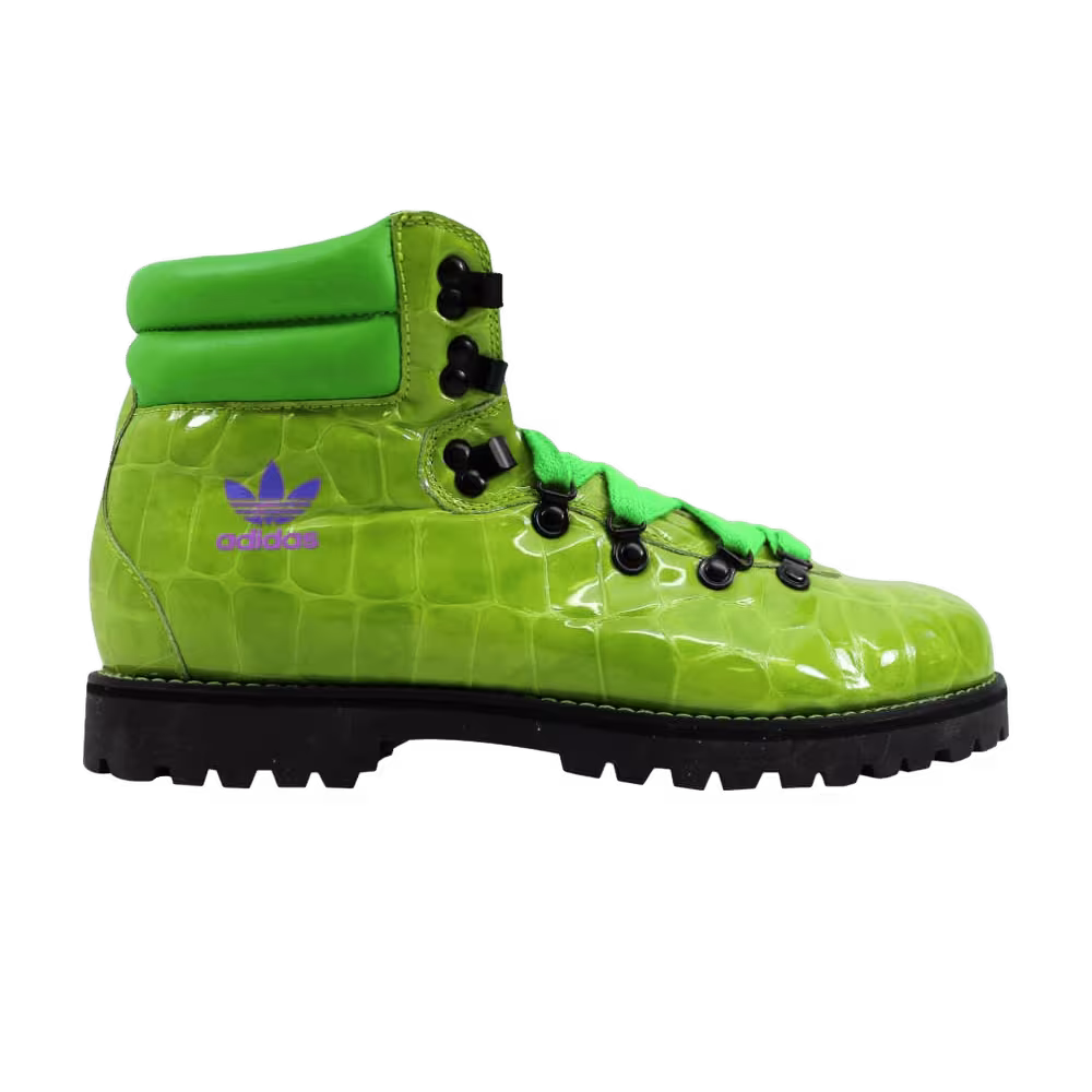 Jeremy Scott x adidas Hiking Boot Pantone Green