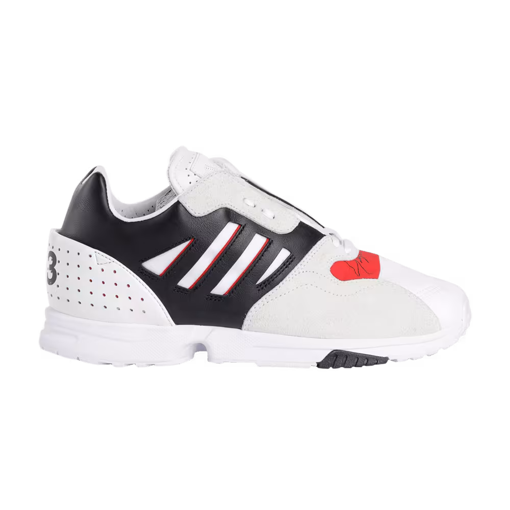 adidas Y-3 ZX Run White Black Red