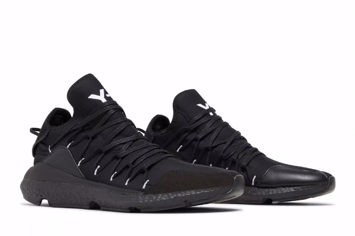 adidas Y-3 Kusari Triple Black, view 9