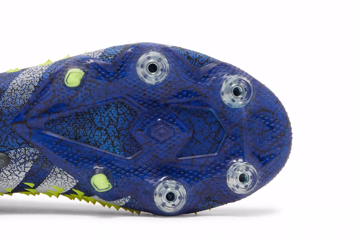 Adidas Predator Freak+ SG Demonskin - Royal Blue Yellow, view 6