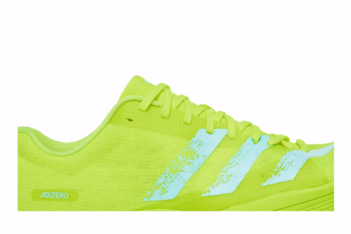 adidas Adizero Long Jump Solar Yellow Aqua, view 3