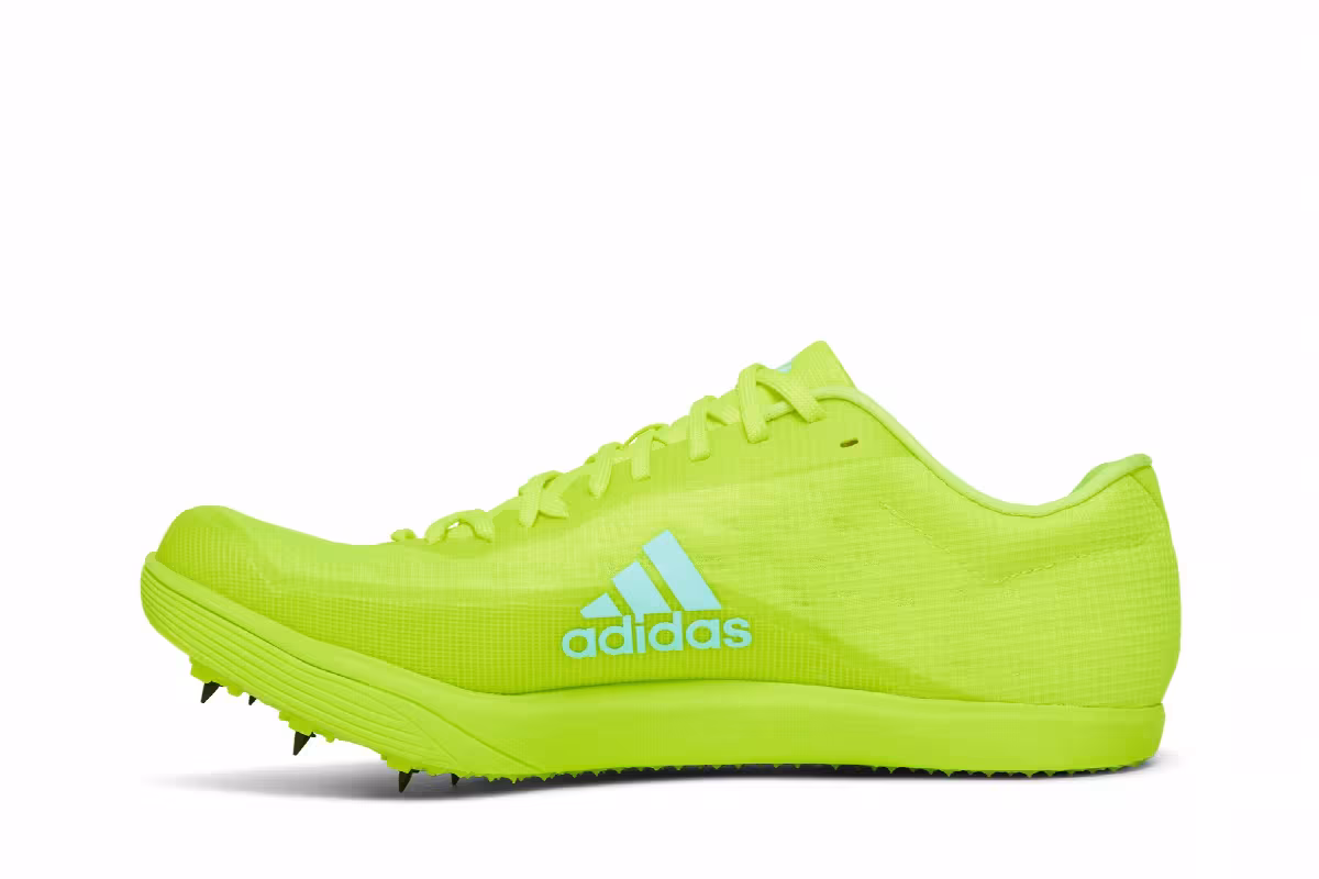 adidas Adizero Long Jump Solar Yellow Aqua, view 4
