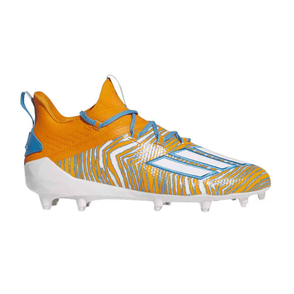 Zubaz x adidas Adizero 10 Bright Orange