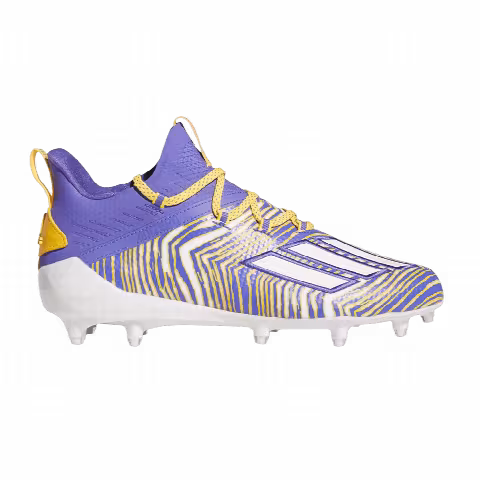 Zubaz x adidas Adizero 10 'Purple Solar Gold'