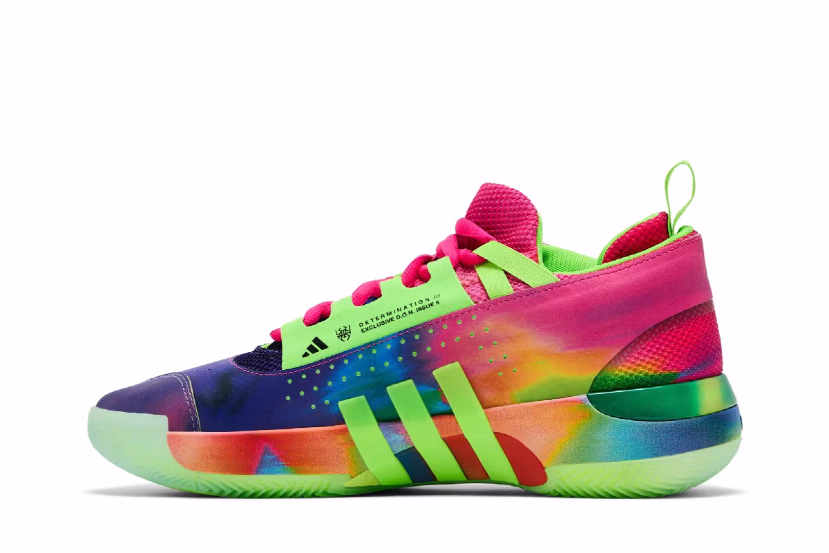 Adidas D.O.N. Issue #5 Tie Dye, view 4