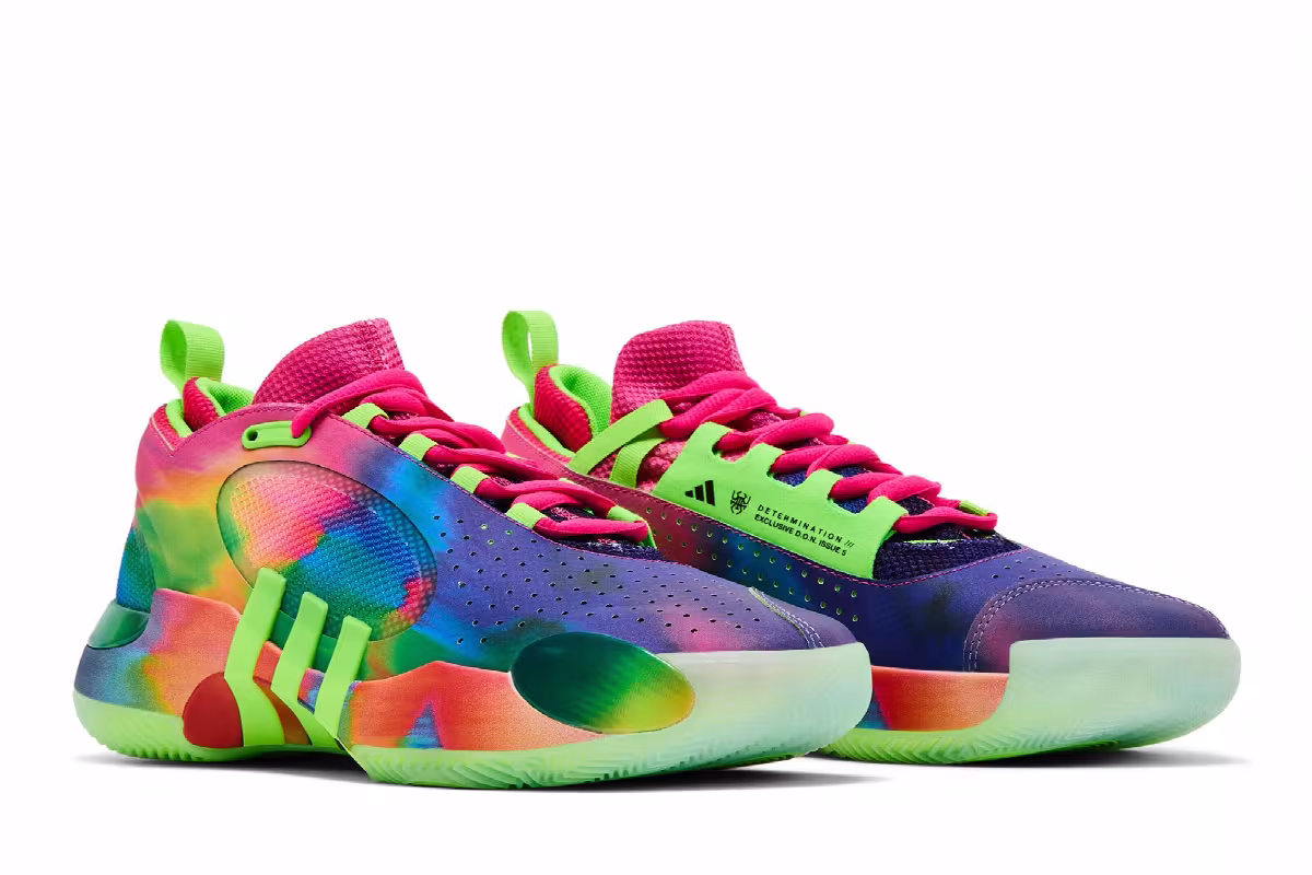 Adidas D.O.N. Issue #5 Tie Dye, view 9