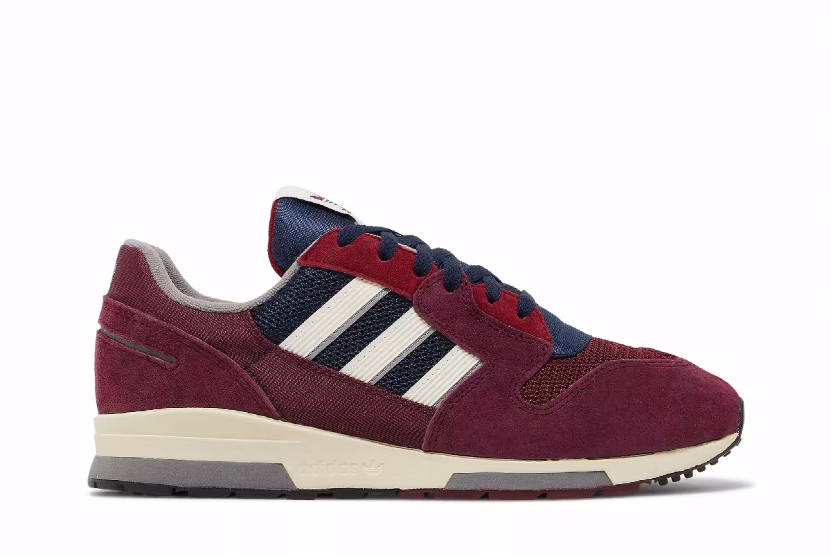 Adidas ZX 420 Maroon Collegiate Navy, view 2
