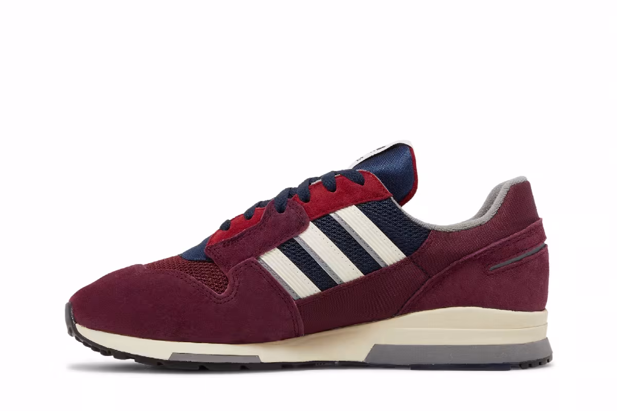 Adidas ZX 420 Maroon Collegiate Navy, view 4