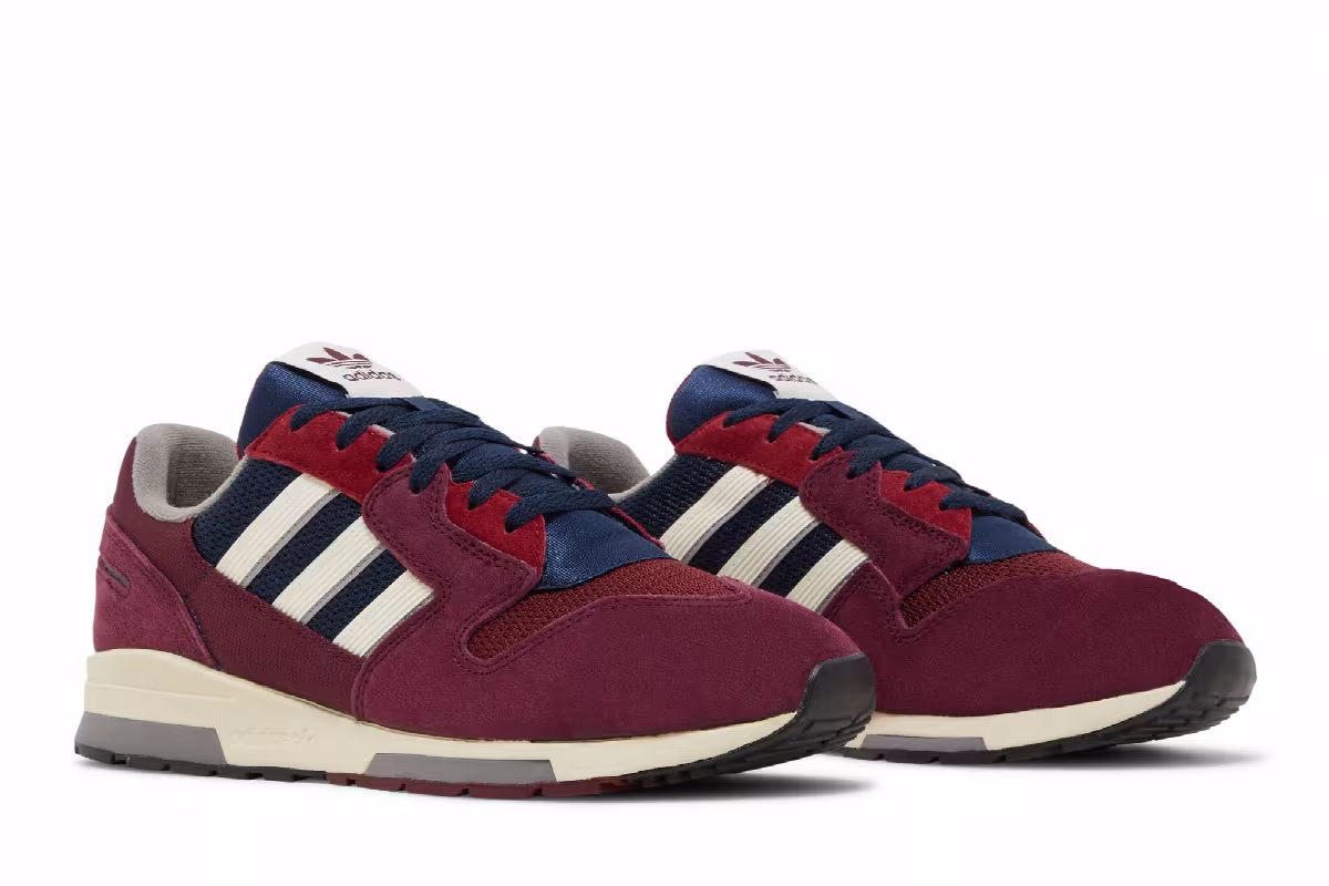 Adidas ZX 420 Maroon Collegiate Navy, view 9