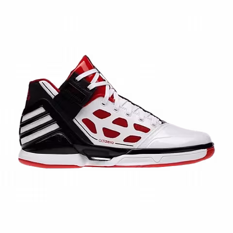 Adidas Adizero Rose 2 'White Black Red'