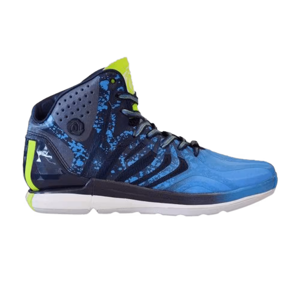 Adidas D Rose 4.5 Navy Solar Slime