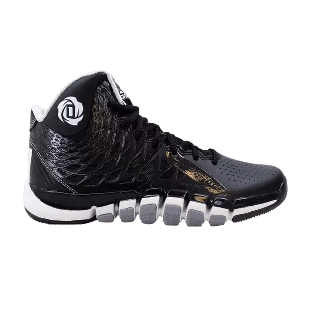 Adidas D Rose 773 2 Black White
