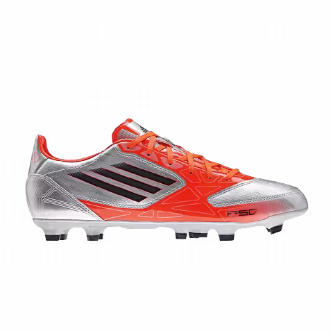 Adidas F10 TRX FG 'Metallic Silver Fire Red'