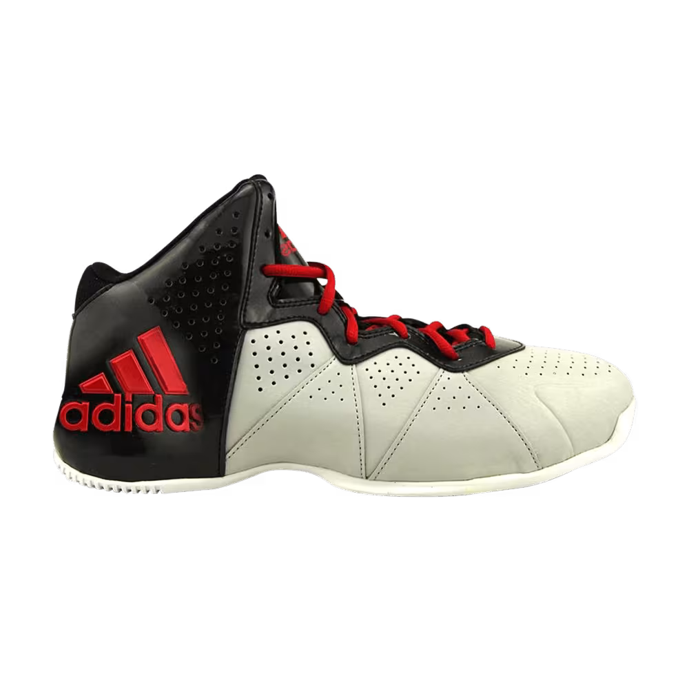 Adidas Pro Smooth Feather Grey Black Red
