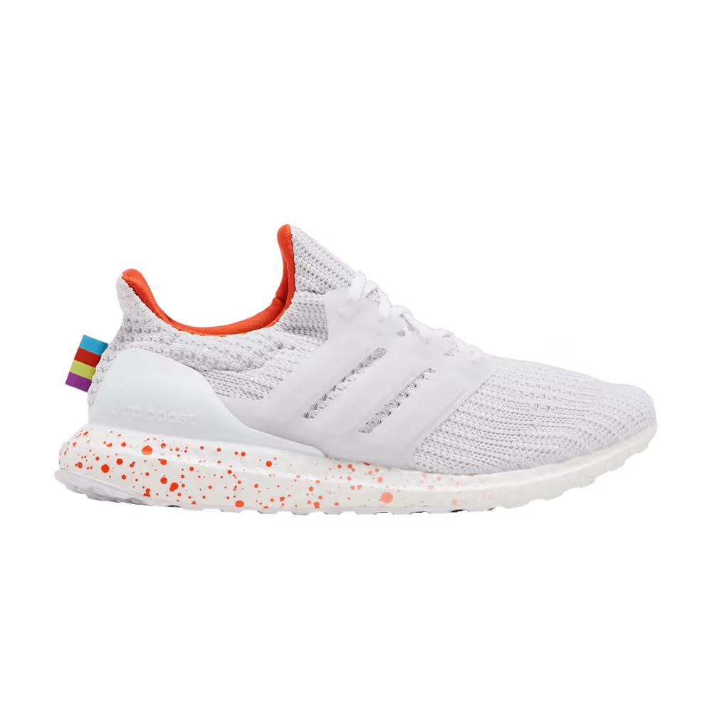 Adidas Women's UltraBoost 4.0 DNA Primeblue White Multi-Color Tab
