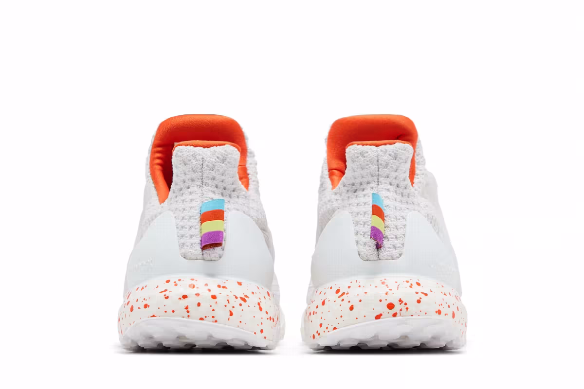 Adidas Women's UltraBoost 4.0 DNA Primeblue White Multi-Color Tab, view 7