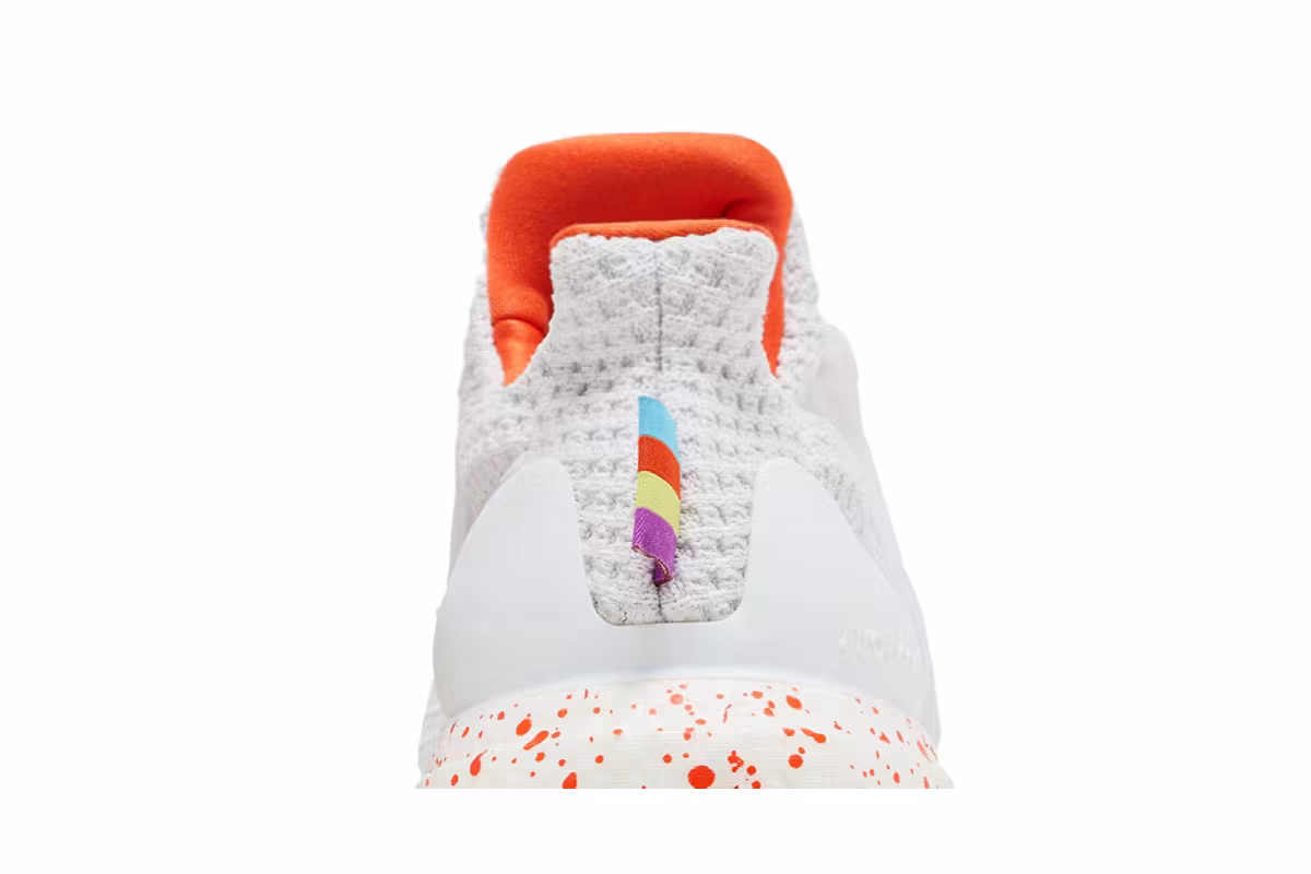 Adidas Women's UltraBoost 4.0 DNA Primeblue White Multi-Color Tab, view 8