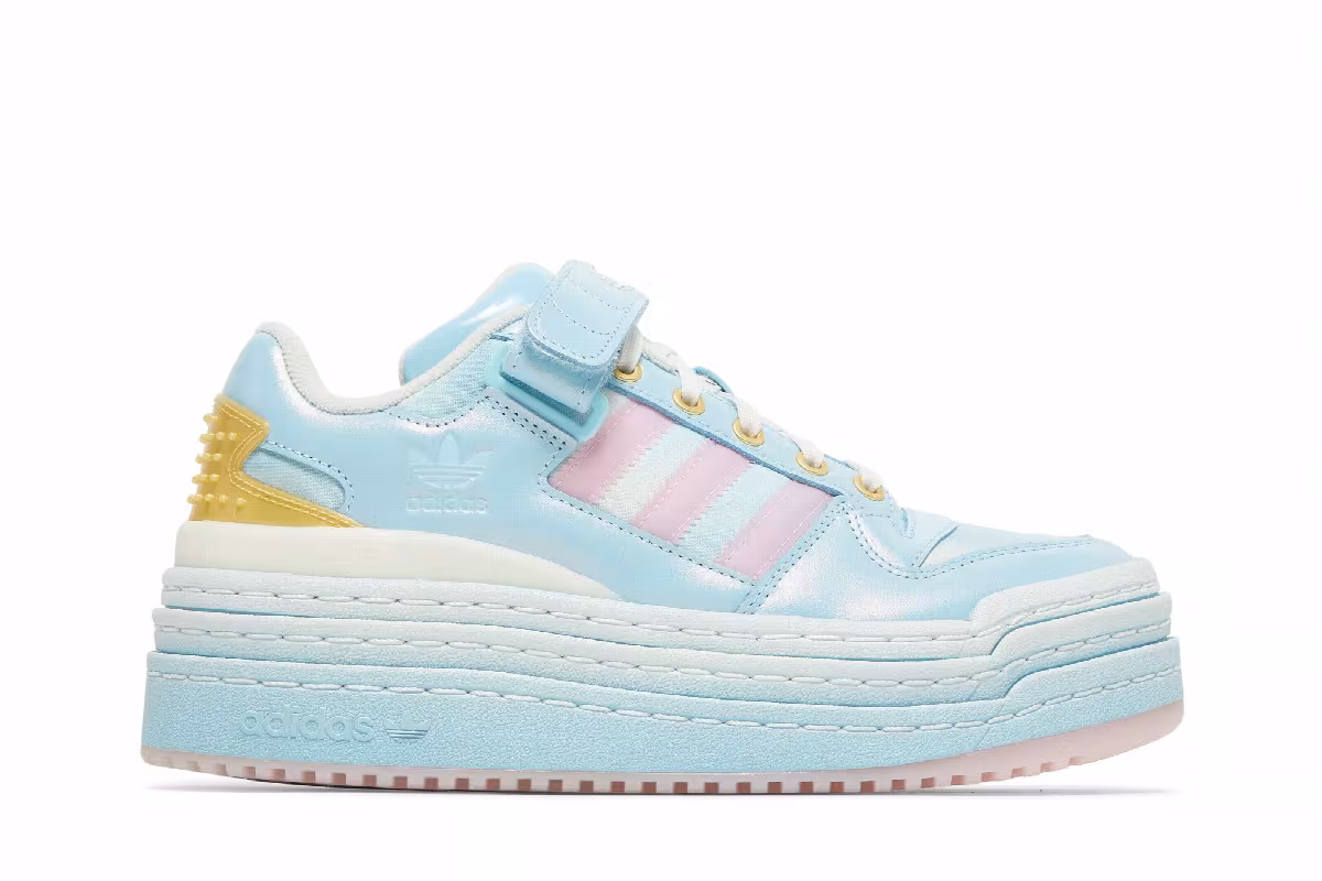 Disney x adidas Women's Triple Platforum Low Sleeping Beauty, view 2