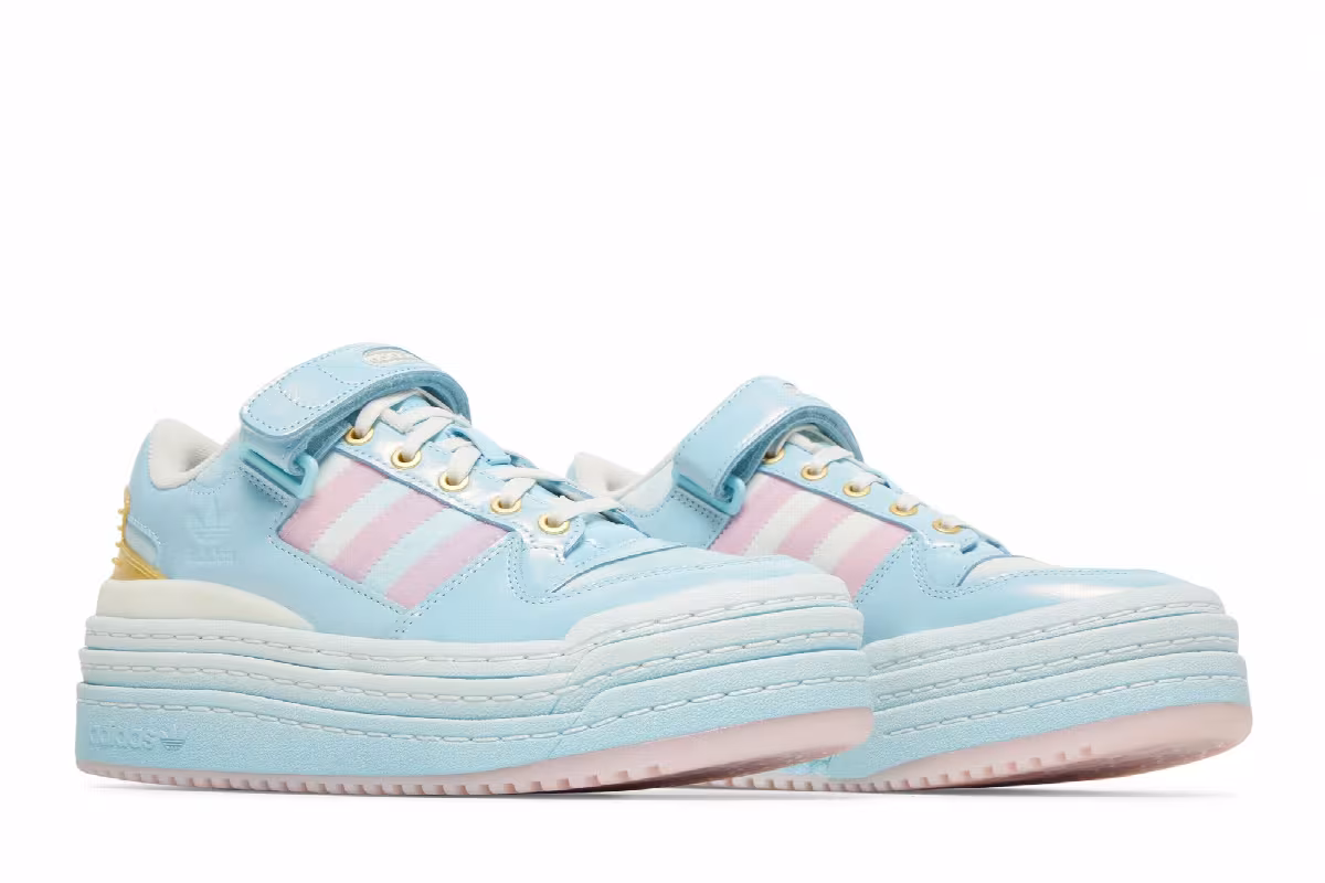 Disney x adidas Women's Triple Platforum Low Sleeping Beauty, view 9