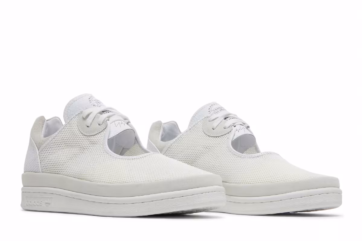 adidas Y-3 Women's Wedge Stan Footwear White, view 9