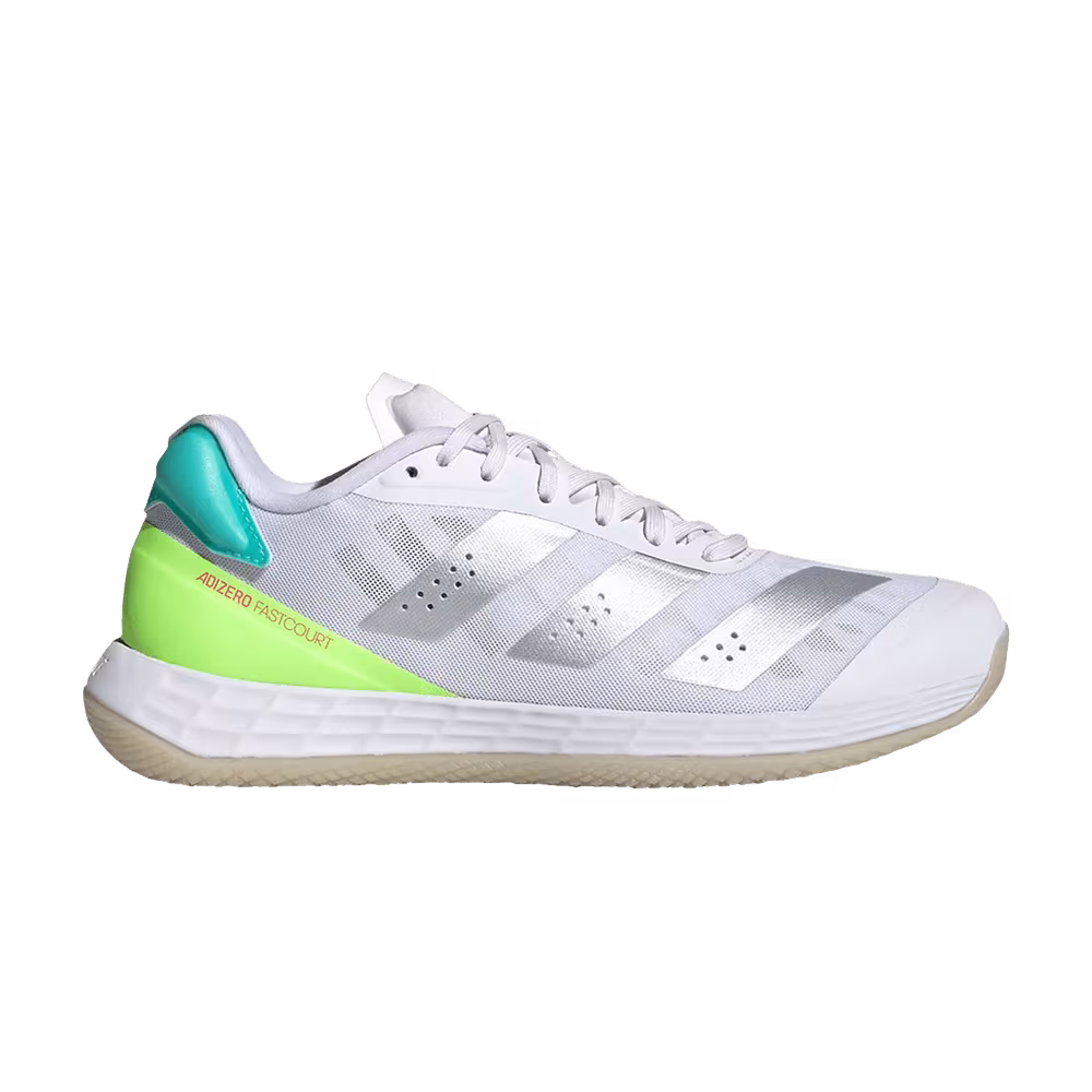 Adidas Women's Adizero Fastcourt 2.0 White Silver Metallic