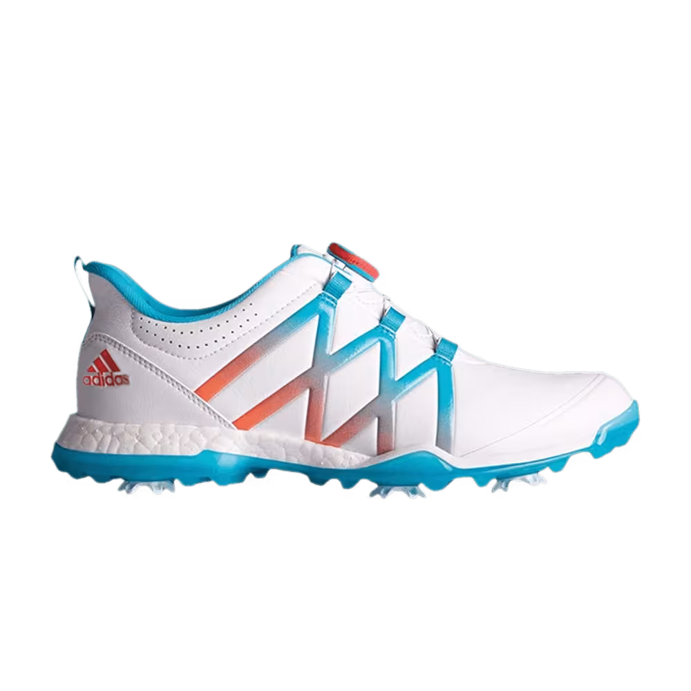 Adidas Women's Adipower Boost Boa White Energy Blue Coral
