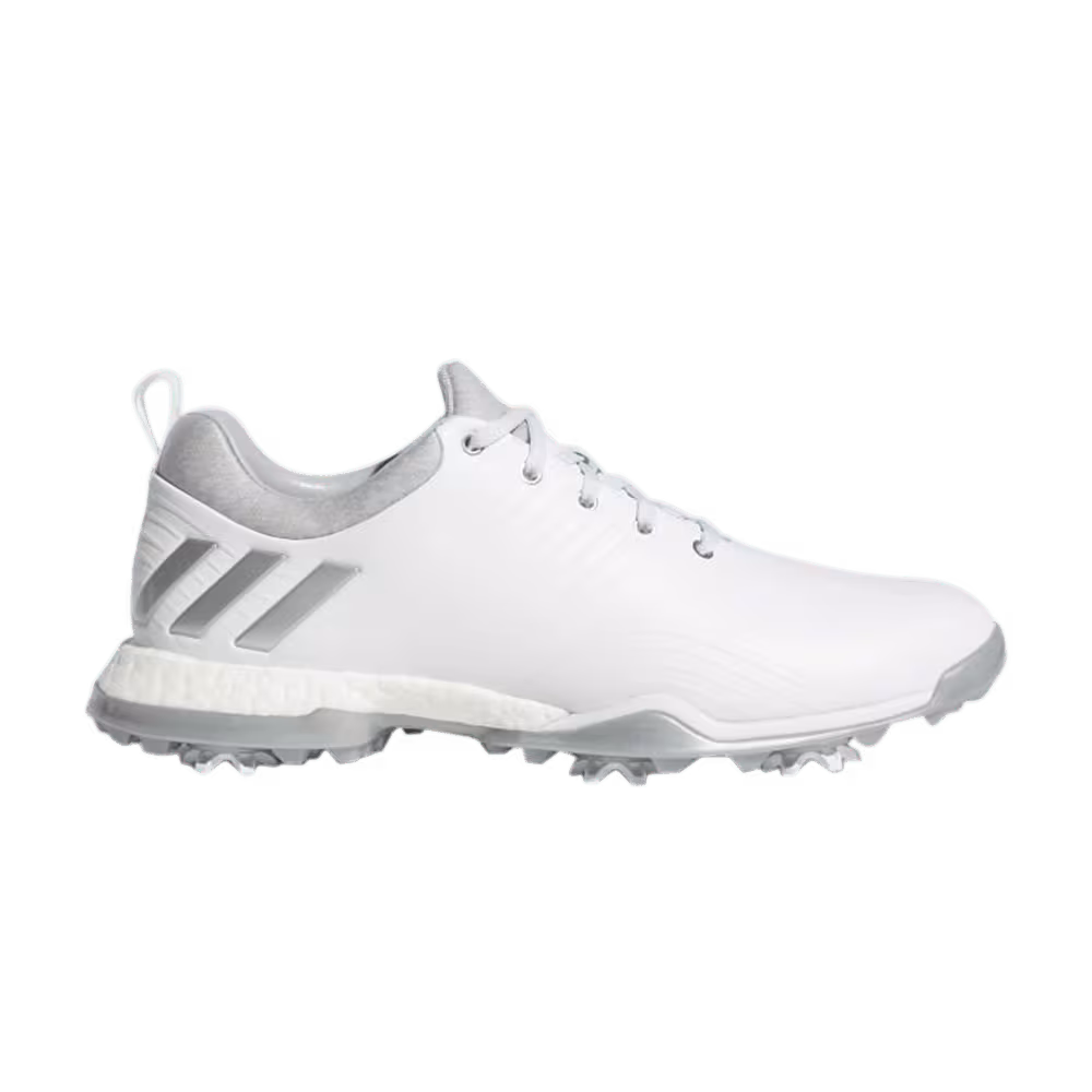 Adidas Women's Adipower 4orged Golf White Silver Metallic