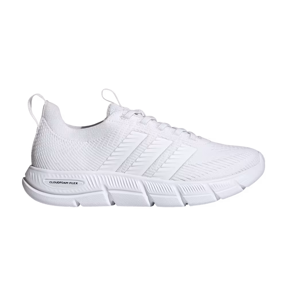 adidas Women's Slounge Cloud White Core Black