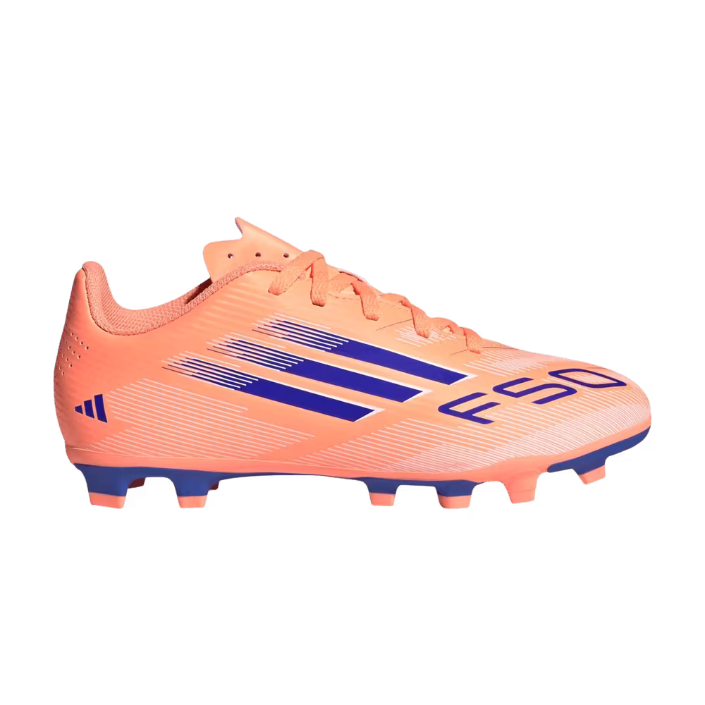 adidas F50 Club Beam Orange/Lucid Blue/Cloud White
