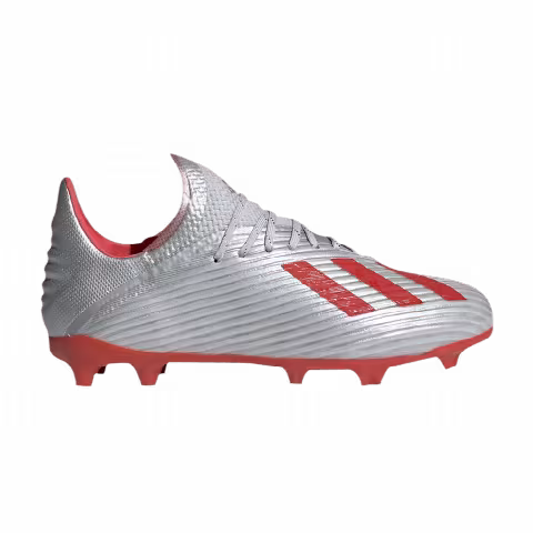 Adidas X 19.1 FG J 'Silver Hi-Res Red'
