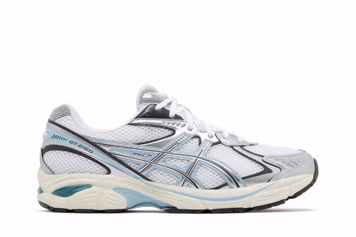 ASICS GT 2160 White Light Blue, view 2