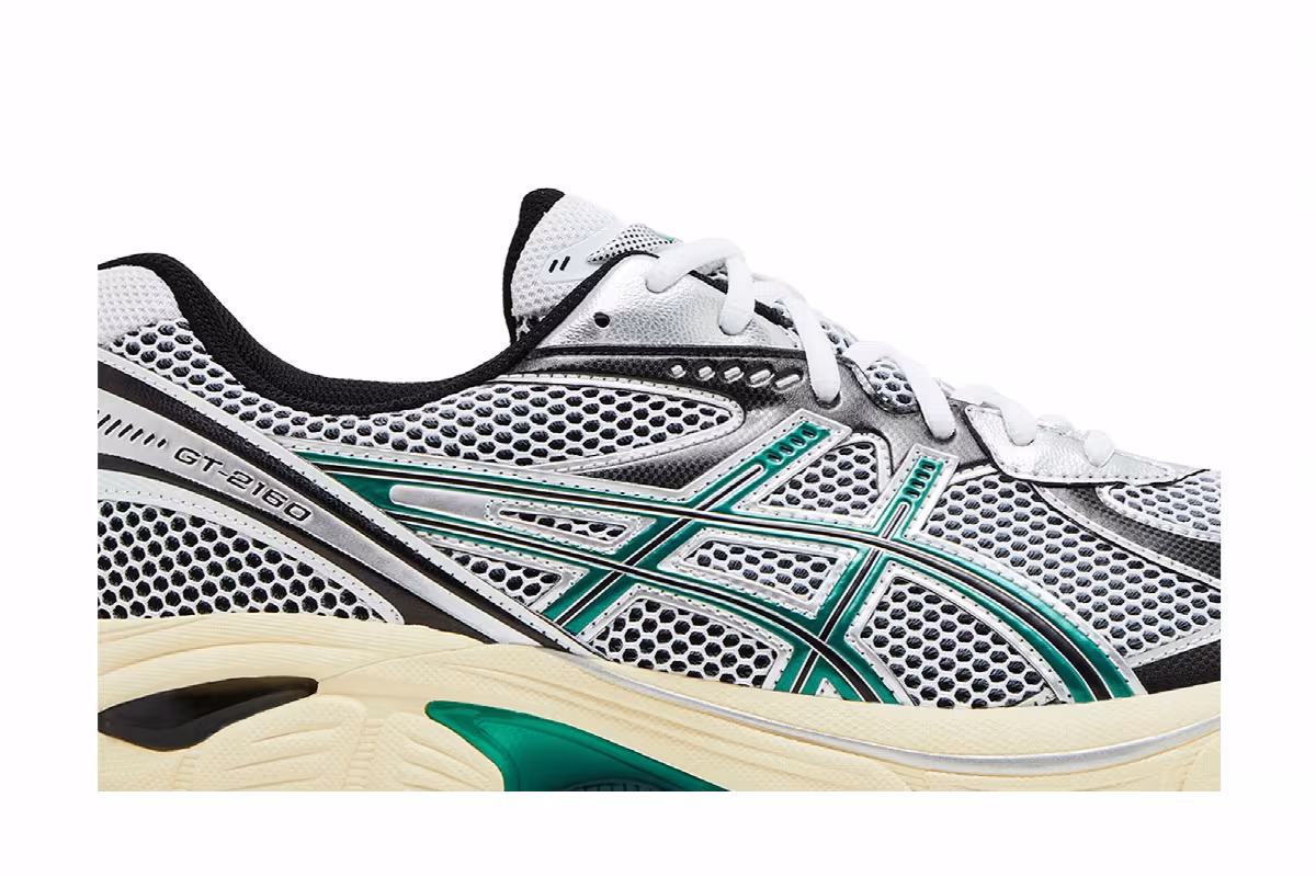 ASICS GT 2160 White Jasper Green, view 3