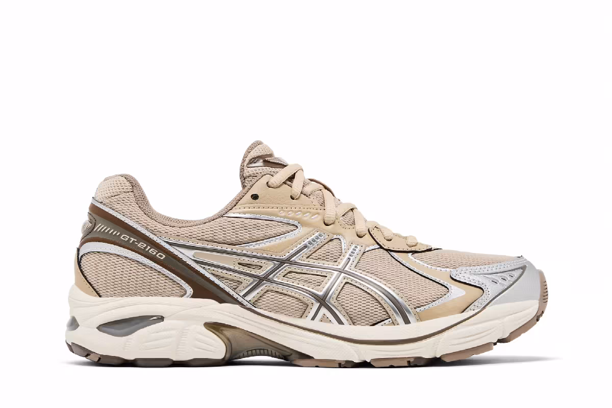 ASICS GT 2160 Feather Grey Brown Storm, view 2