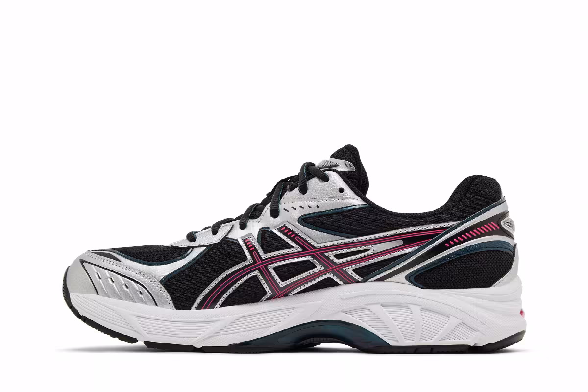 ASICS GT 2160 Black Silver Pink, view 4