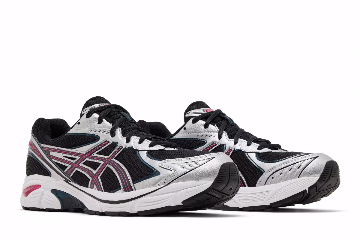 ASICS GT 2160 Black Silver Pink, view 9