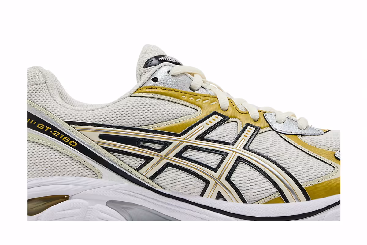 ASICS GT 2160 Cream Dark Mustard, view 3
