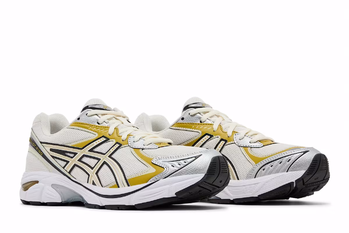 ASICS GT 2160 Cream Dark Mustard, view 9