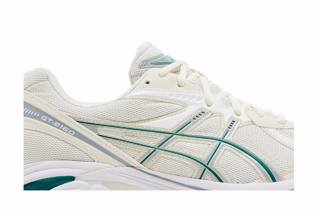 ASICS GT 2160 Cream Jasper Green, view 3